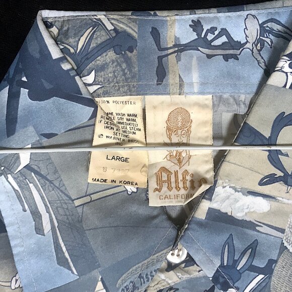 Warner Brothers Cartoon Character Disco Shirt - Picture 4 of 4